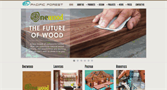 Desktop Screenshot of pacificforest.com.sg