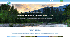 Desktop Screenshot of pacificforest.org